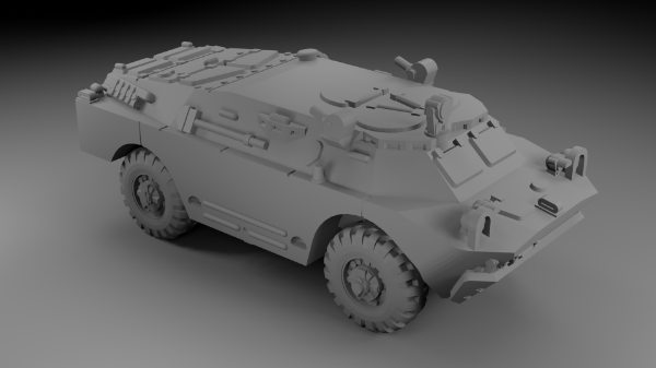 Picture of 1:100 Scale - BRDM-2um - Early - IR