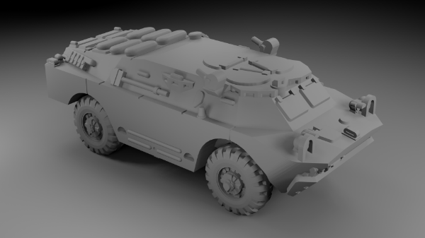 Picture of 1:100 Scale - BRDM-2um - Late