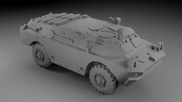 Picture of 1:100 Scale - BRDM-2um - Late - IR