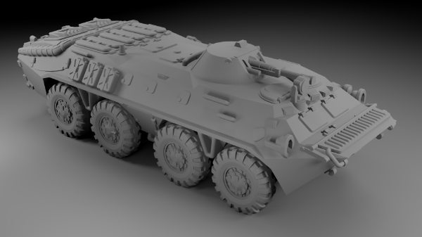 Picture of 1:100 Scale - BTR70-19 - Early - IR