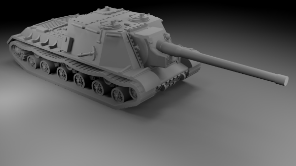 Picture of 1:100 Scale - ISU 122 - No Fuel - No Track