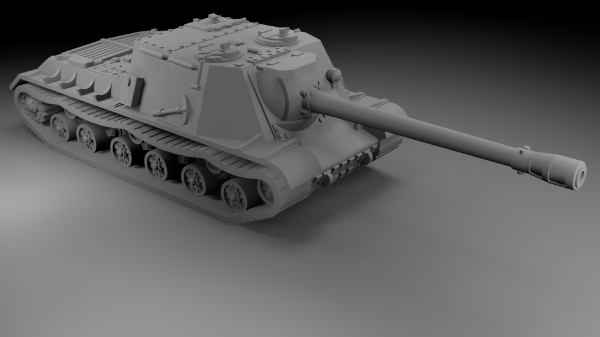 Picture of 1:100 Scale - ISU-122s - No Fuel - No Track