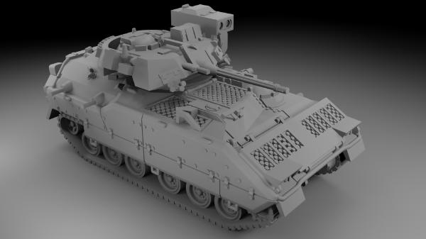 Picture of 1:100 Scale - Bradley M2 - Gap - Raised Turret