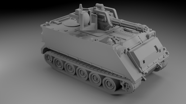 Picture of 1:100 Scale - M163a1 - Vulcan - Late - No Skirt - No Pods