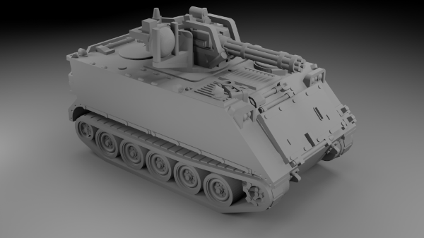 Picture of 1:100 Scale - M163a1 - Vulcan - No Tracks - Late Turret