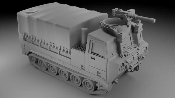 Picture of 1:100 Scale - M548 - Closed - Crane - No Skirt - Ring