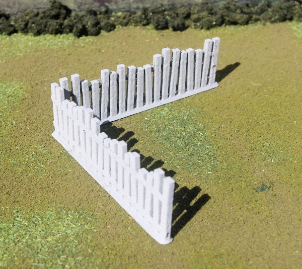 Picture of 28mm Scale - Medieval Peasant Village - Corner Fence