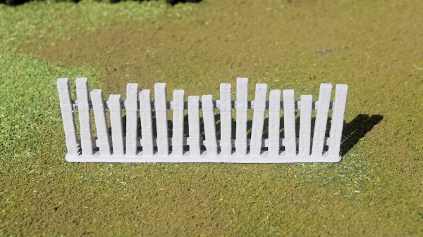 Picture of 28mm Scale - Medieval Peasant Village - Fence 1