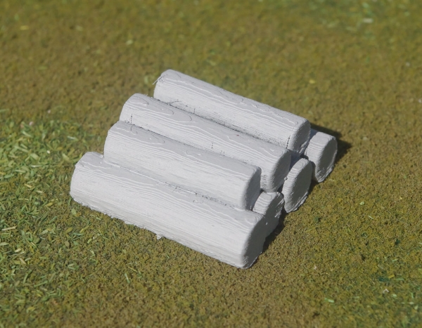 Picture of 28mm Scale - Medieval Peasant Village - Fire Wood Pile 2 (5 Pack)