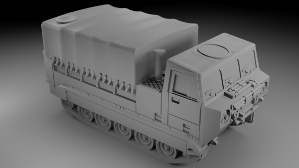 Picture of 1:100 Scale - M548 - Closed Crane