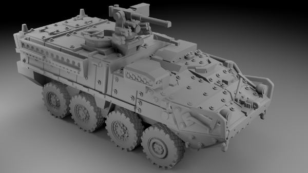 Picture of 1:100 Scale - M1126 Stryker ICV - Aircon - With MG Weapons Station