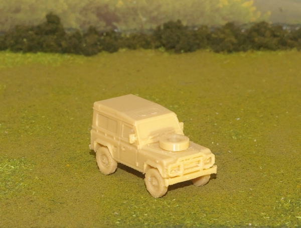 Picture of 1/87 Scale - Land Rover 90 Station Wagon - Sunroof - Bullbar - Rostyle (Filament Print)