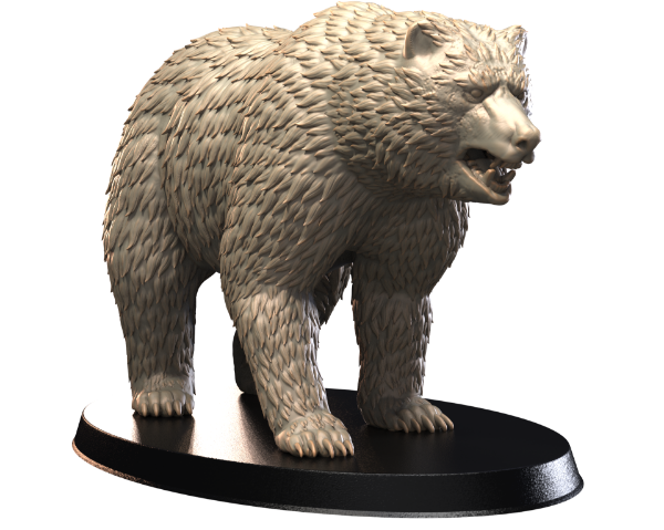 Picture of Animals Set 4 - 1/87 Scale - Bear V1 (5 Pack)