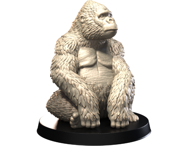 Picture of Animals Set 4 - 1/72 Scale - Gorilla V1 (5 Pack)