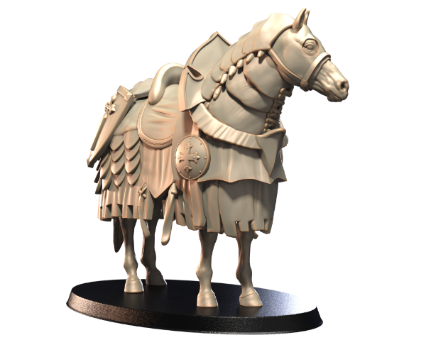 Picture of Animals Set 4 - 1/87 Scale - Paladin Horse V1 (5 Pack)