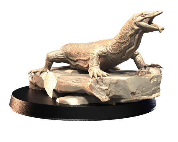 Picture of Animals Set 4 - 1/87 Scale - Monitor Lizard V1 (5 Pack)