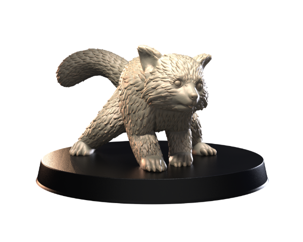 Picture of Animals Set 4 - 1/87 Scale - Red Panda V1 (5 Pack)