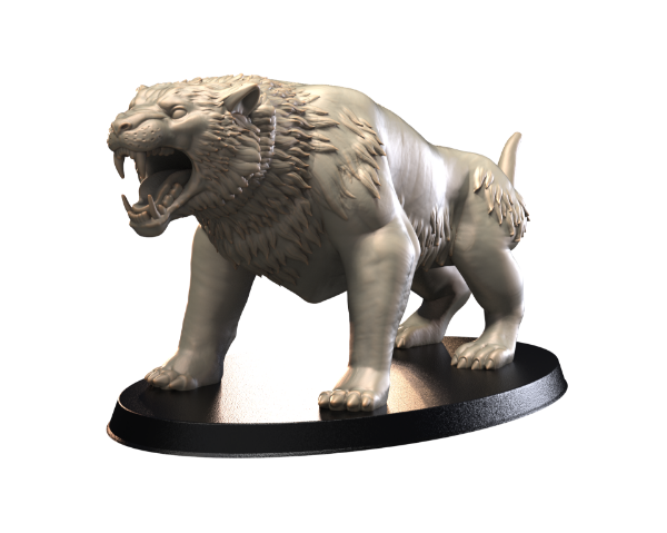 Picture of Animals Set 4 - 1/87 Scale - Tiger V1 (2 Pack)