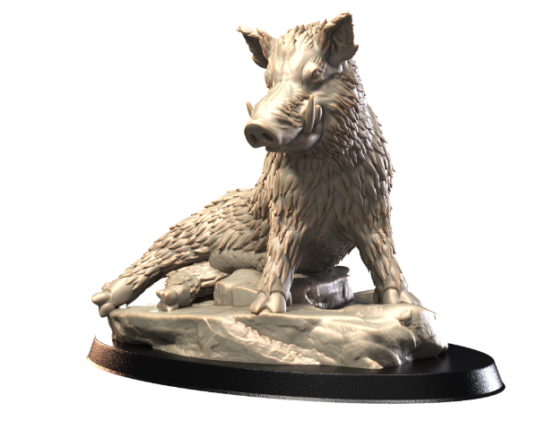 Picture of Animals Set 4 - 1/87 Scale - Wild Boar V1 (2 Pack)