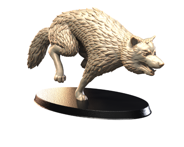 Picture of Animals Set 4 - 1/87 Scale - Wolf V3 (5 Pack)