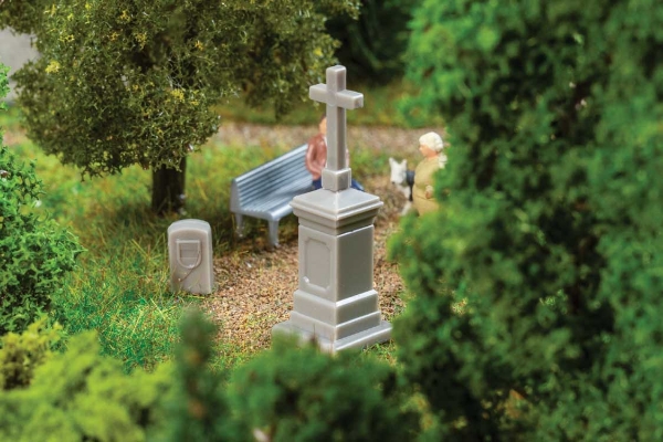 Picture of 1/87 Scale - Field Cross And Boundary Stone - Kit