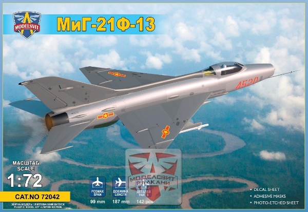 Picture of 1/72 Scale - Mig 21F-13