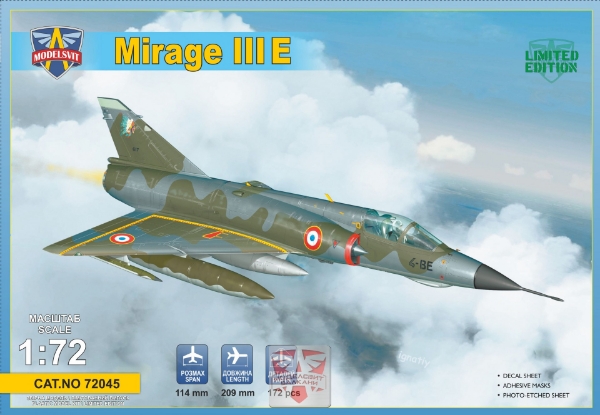Picture of 1/72 Scale - Mirage IIIE