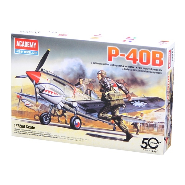 Picture of 1/72 Scale - P-40B